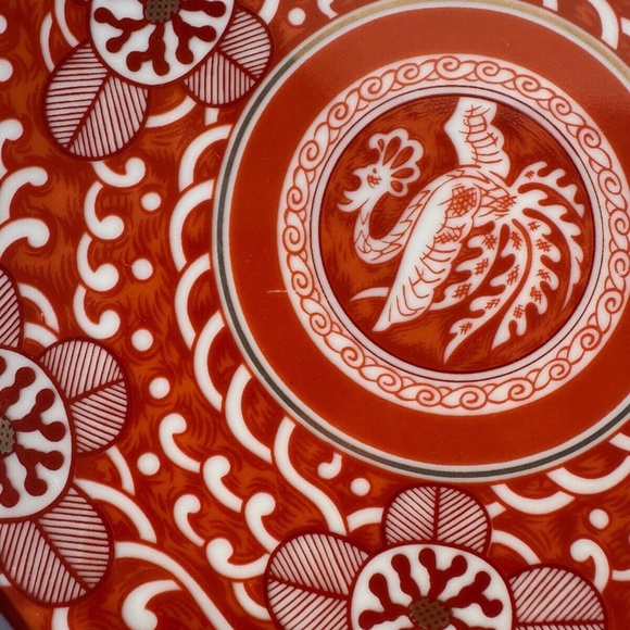 Imperial Brocade Georges Briard Serving Platter 12" Vintage 1960s - Picture 4 of 6